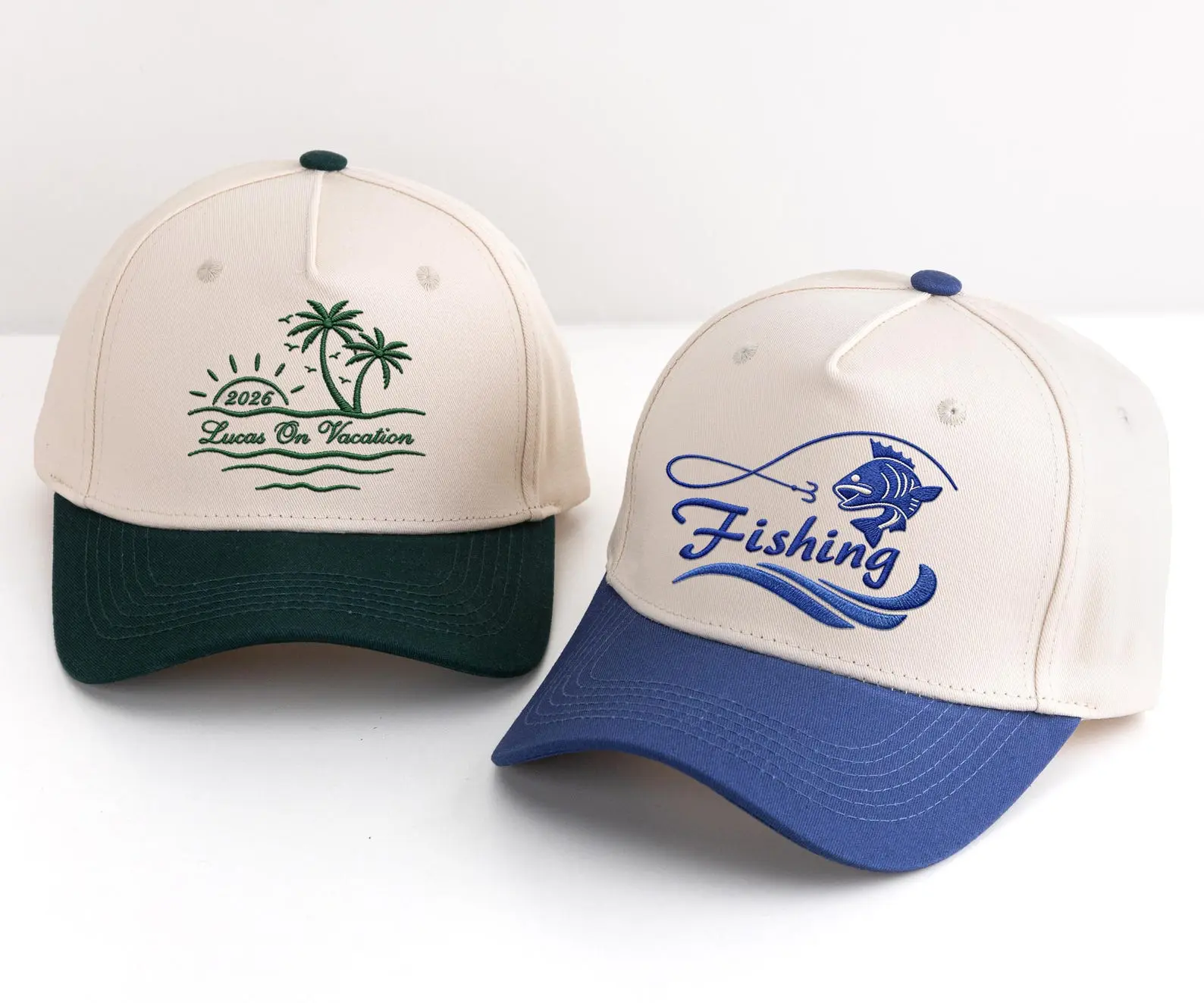 Personalized Embroidered Trucker Hat for Women & Men – Custom Text Baseball Cap Gift for Bridesmaids, Team & Dad Style