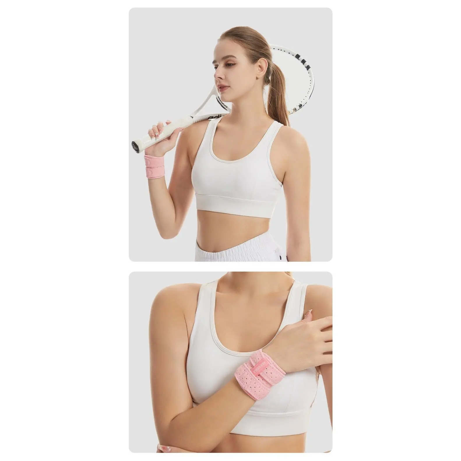 FlexGuard Pro – Athletic Wrist Support Wraps with Double Strap Compression System
