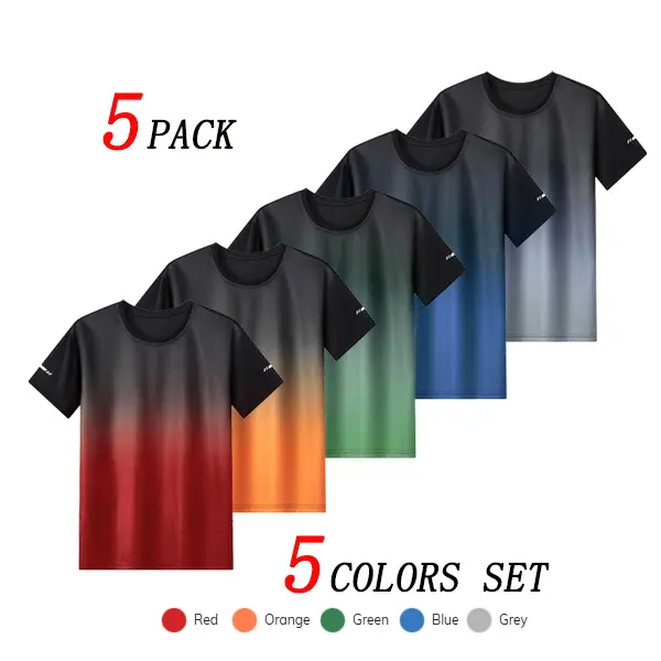 Men's Plain Slim-Fitted Crewneck Longline Dry Fit Activewear Shirt - Athletic Style Casual Sporty Top, Breathable Fitness Apparel for Gym Workouts, 2026 Fall Fashion White Unisex Summer Essential Tee