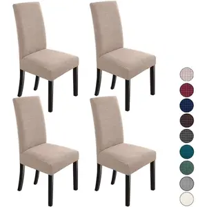 Dining Chair Covers Seat Parson Chair Slipcover for Dining Room Set of 4 Dining Chair Covers Seat Parson Chair Slipcover for Dining Room Set of 4