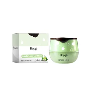 Hoygi Green Apple Lip Mask, Reducing Lip Lines, Preventing Dry Cracks, Removing Dead Skin--Moisturizing Lip Mask, Skincare