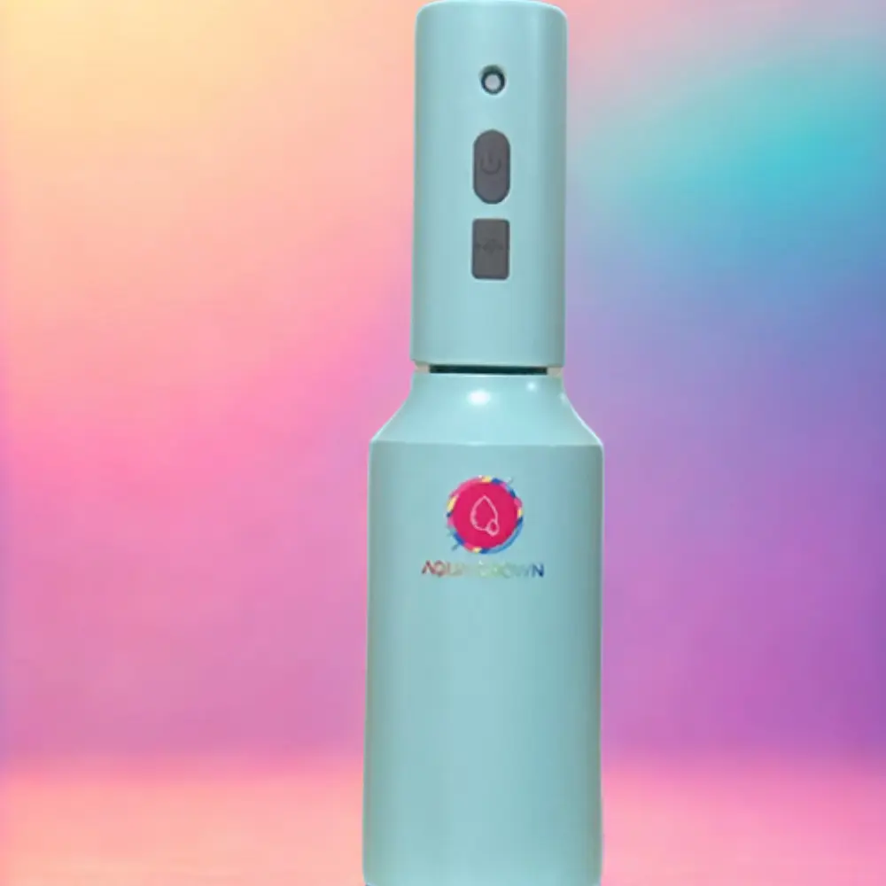 Mint Spritzer + Rainbow Logo