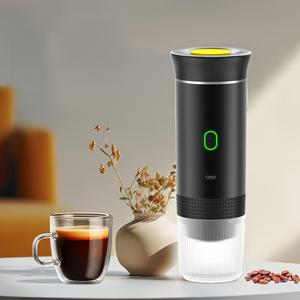 portable electric espresso maker, usb rechargeable coffee machine for home & travel, compatible with nespresso dolce capsules, espresso machine