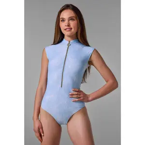 Women's Sweetwater Cap Sleeve Swimsuit | Skyride Perfect Peony