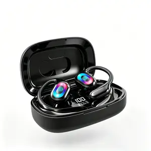 2026 Bluetooth Open Ear Headphones - True Wireless Ultra Lightweight Ergonomic Earbuds with 156-Language Real-Time AI Translation, 6 Modes, HD Mic for Phone Users, Ideal for Travel & Business, Headphone