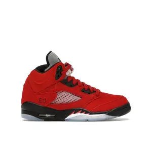 Jordan Kid's 5 Retro Raging Bull Red (2021) Basketball Shoes, from StockX