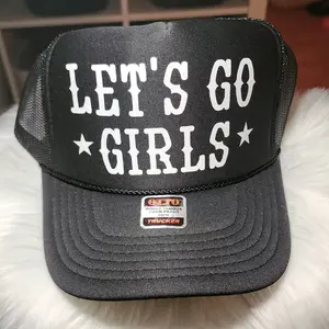 Let's go girls trucker hat