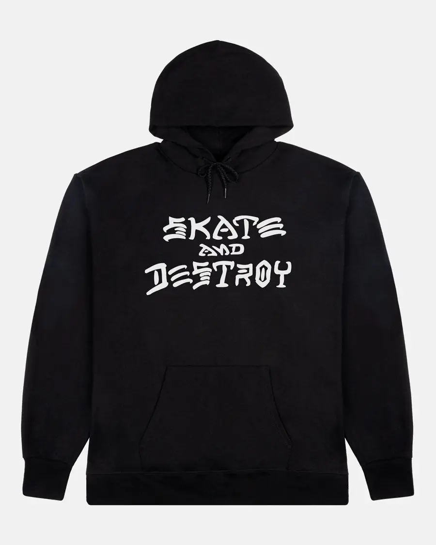 SKATE AND DESTROY - HOODIE - BLACK
