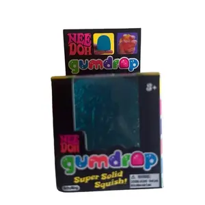 Nee Doh Gumdrop Super Solid Squish!  Gummy Sensory Stress Toy by Schylling