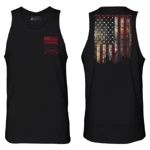 Red Blood Blue Collar® Tank - Black