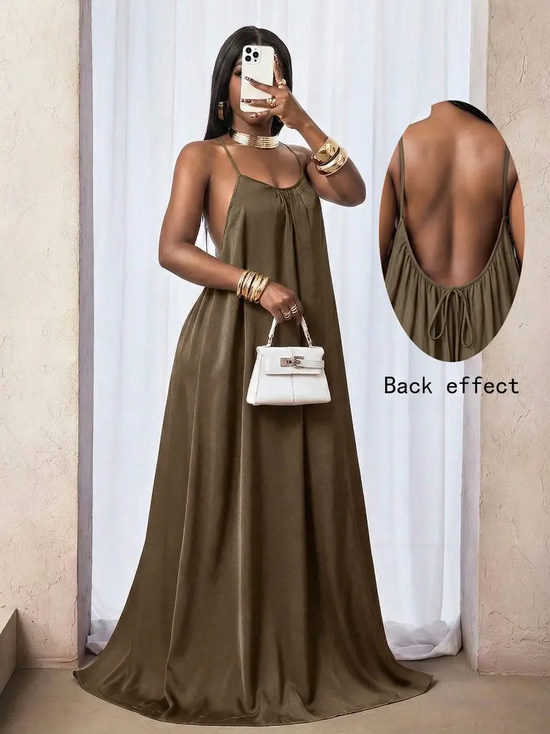 sachin and babi light blue dress womens elegant backless maxi dress flowy formal casual