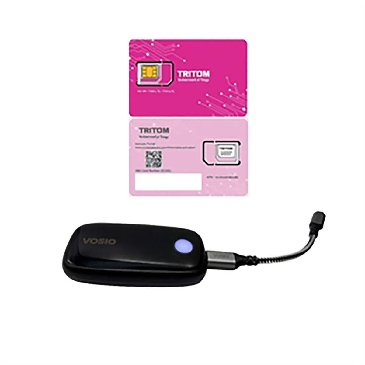 Tri Cascade Vosio X62 5G USB-C 3.1 Ultra-fast Mobile Connectivity Dongle with TRITOM 5G IoT SIM Card