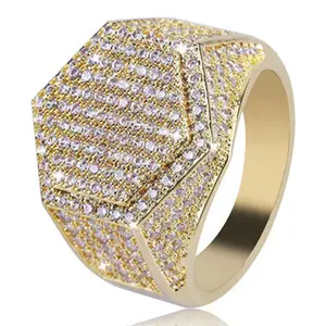 Men's Diamond Ring - Classic Comfort Fit Wedding Band, Hypoallergenic Stainless Steel, Scratch Resistant, Perfect for Everyday Wear & Engagement