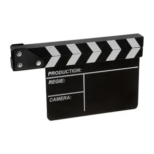 Fotodiox Movie Clapboard (Clapper), Production Slate, Directors Slate Board - 6.5x10.5in Size