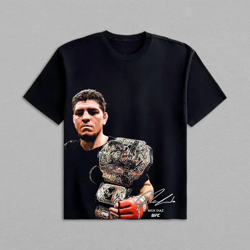 Men's UFC Fighter Legacy Series Elite Strikers Edition Vintage Graphic T-Shirt | Premium Heavy Cotton UFC Fan Apparel | Unisex MMA Streetwear