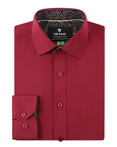 TB Inner-Line Solid Long Sleeve Solid Shirt