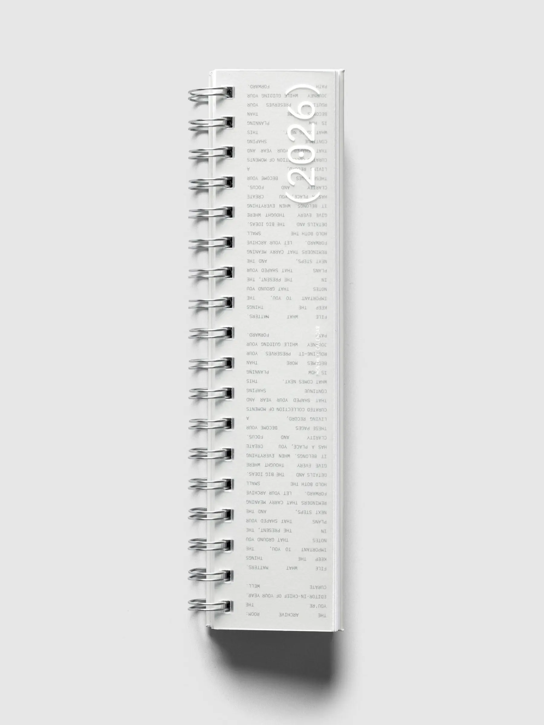 2026 Spiral Desk Calendar