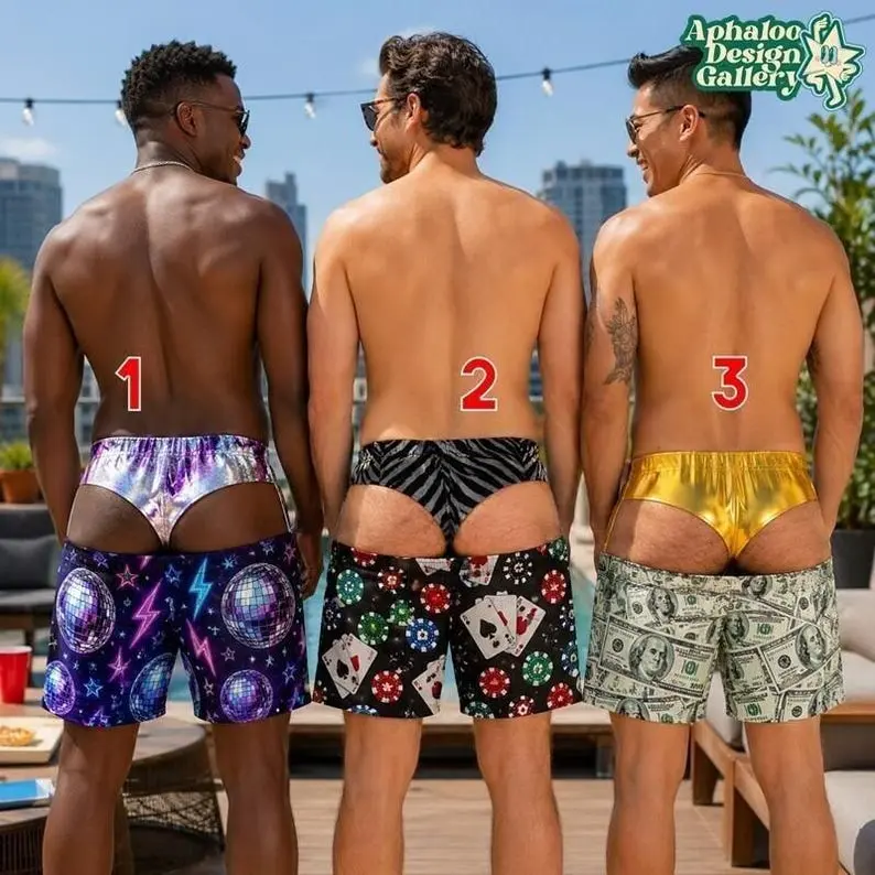 Custom Tropical Swim Trunks Disco Money Print Swimwear Vacation Gift for Men Summer Pool Party Beach Shorts, Tropical Money Print Swim Trunks Mens Summer Beach Shorts Vacation Swimwear Pool Party Gift for Boyfriend