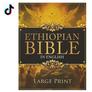 ETHIOPIAN BIBLE in English LARGE PRINT: The Definitive Collection of all the Rejected Apocrypha Scriptures. Includes Jubilees, Enoch, Audio, Bel and the Dragon, I-II-III Meqabyan, and much More
