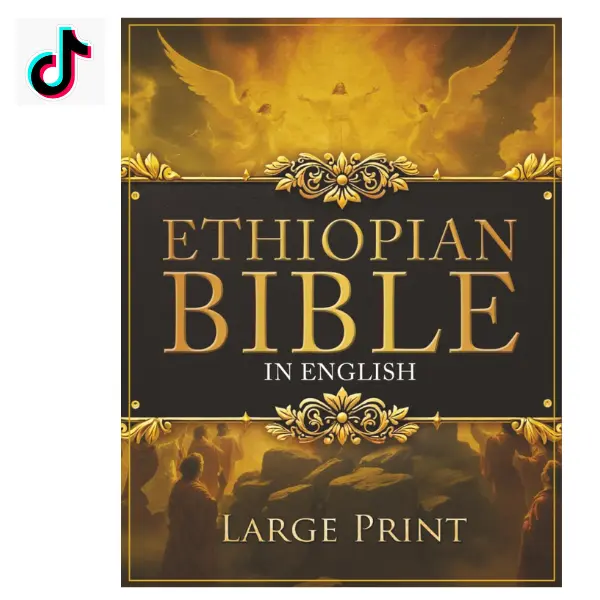 ETHIOPIAN BIBLE in English LARGE PRINT: The Definitive Collection of all the Rejected Apocrypha Scriptures. Includes Jubilees, Enoch, Audio, Bel and the Dragon, I-II-III Meqabyan, and much More