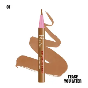 Lip Liner Waterproof Sweatproof No Smudge Precise Outline Long-Lasting Color Lightweight Nude Tones Essential Daily Nude Makeup Tool for Beginners