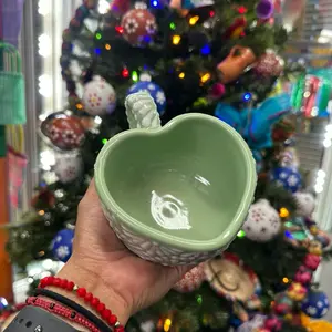 Talavera taza corazón hand made mug