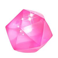 Polygon Squishy Toy pink