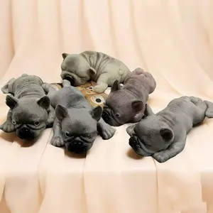 Lying Dog Squishy Toy, Slow Rebound Stress Relief, Cute Animal Decompression Tool for Adults & Kids（1PCS)