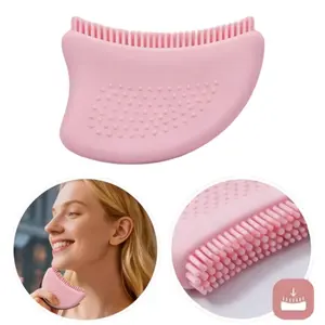 Multifunctional Lymphatic Contour Face Brush – Facial Lymphatic Drainage Massager for Jawline & Chin Sculpting, De-Puffing, Ergonomic Design for Daily Facial Care