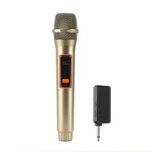 LMBGM Wireless Microphone Dynamic Mic Ktv Portable Speaker Computer Singing Performance Handheld System, Ideal for Karaoke & Performances