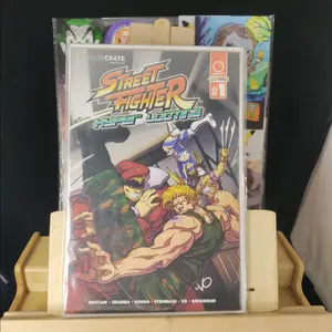 Street Fighter Hyper Looting Comic #1 Loot Crate Exclusive Collector's Edition Assorted Classic