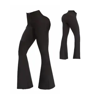 Contour Flare Leggings – High Waist BBL Effect Flare Pants for Women