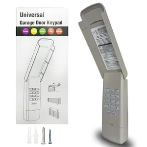 Universal Garage Door Opener Keypad for Liftmaster Chamberlain Craftsman Wayne Dalton Openers Produced since 1993, Wireless Keypad Keyless Entry, Replaces 877/878MAX 377/977/877/66LM,Safe Security