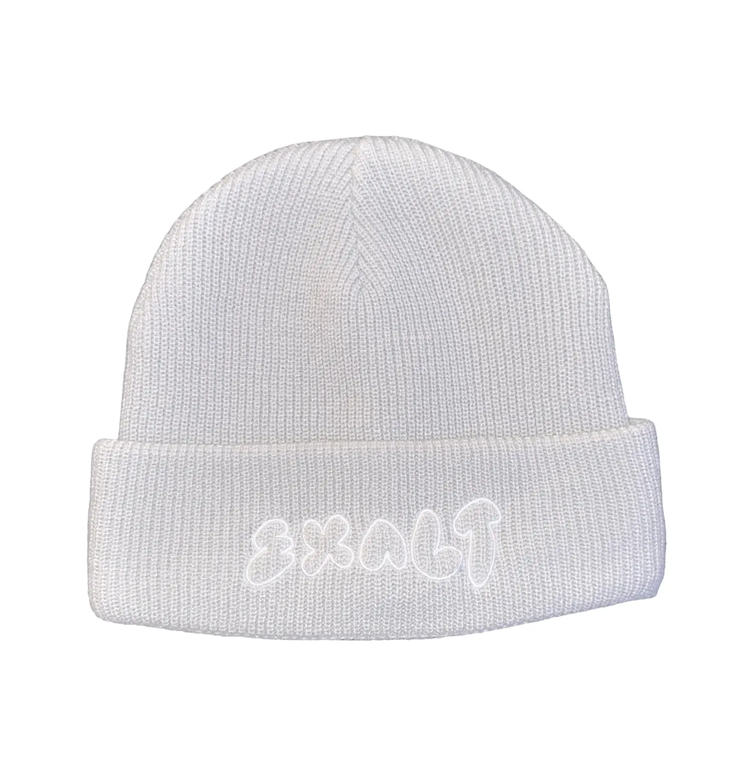 Satin Lined Beanie - Grey. Satin-lined, Anti-frizz, All-weather, Unisex