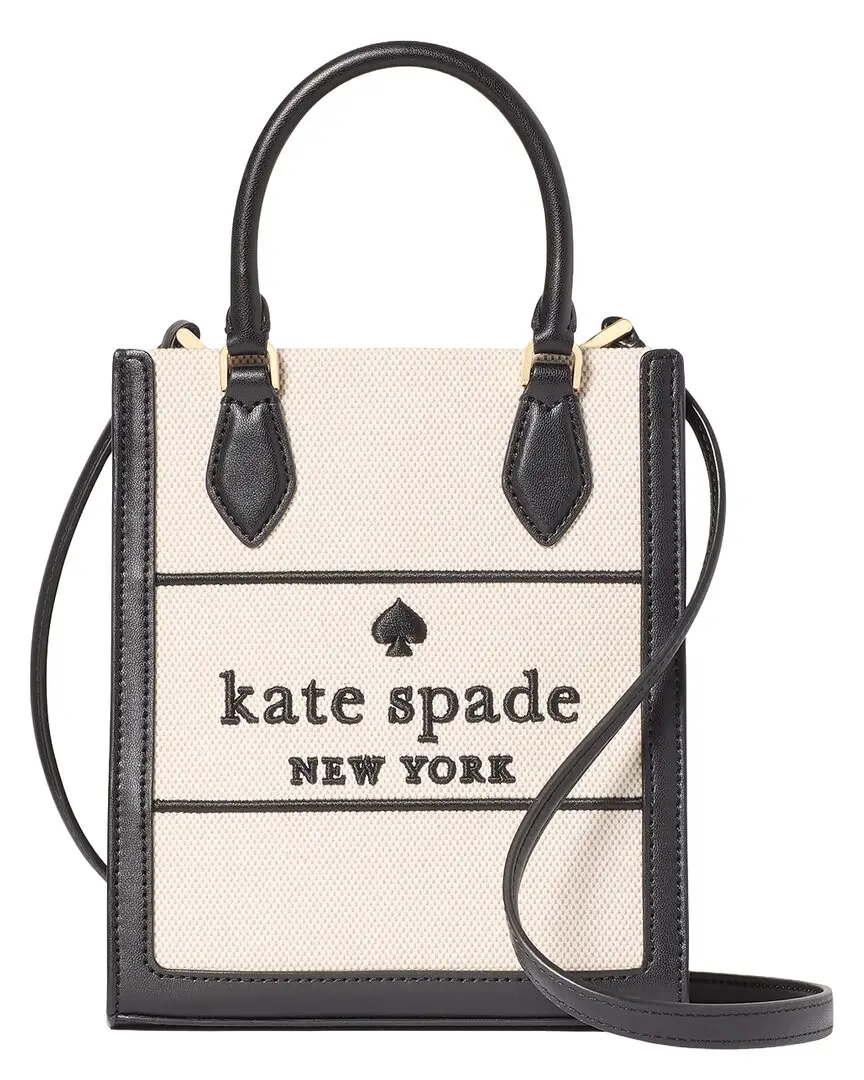 kate spade new york Ellie Mini Canvas & Leather Tote