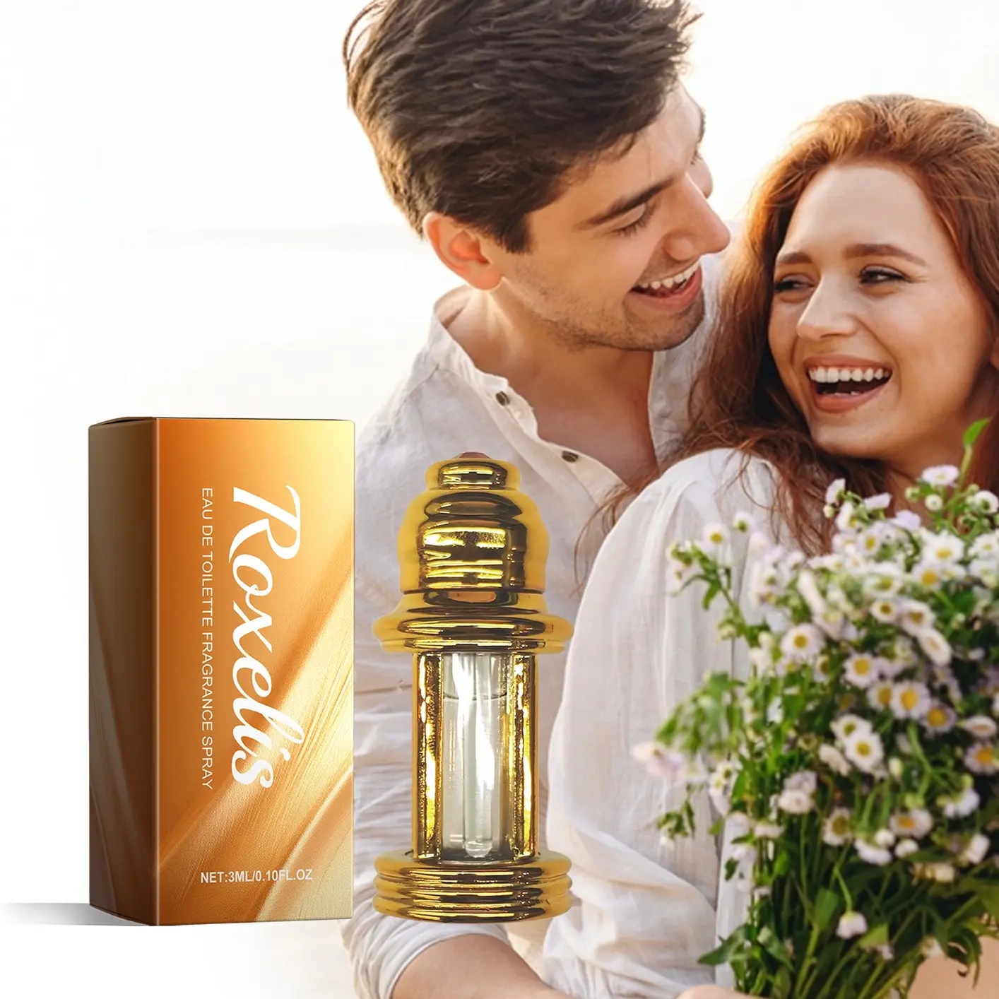 Roxelis Women's Eau de Parfum, Long-Lasting Signature Scent with Fresh Marine, Peppermint & Lemon Notes, A Clean Girl Perfume for Feminine Energy, Contains Lemon Extract, Apply Wrists, Smelling Good, Gifting