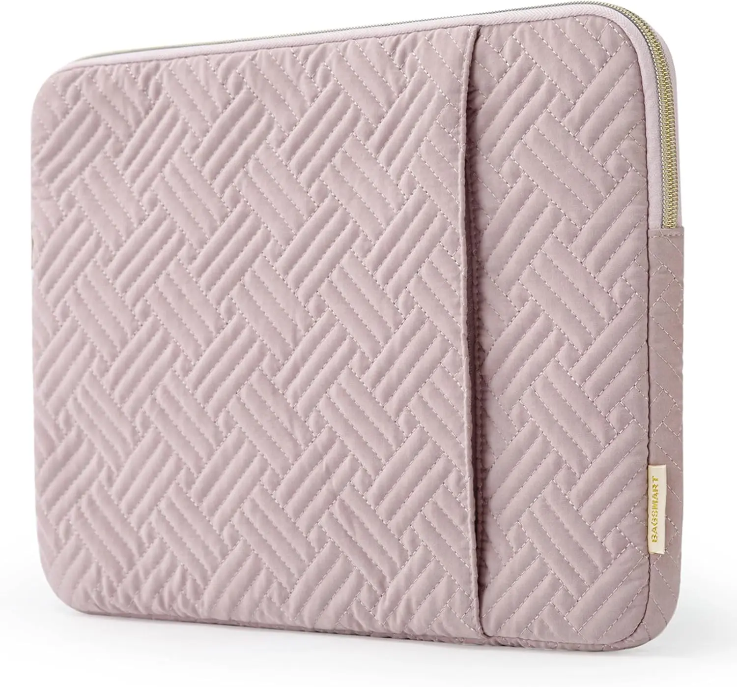 Laptop Sleeve Bag Compatible with MacBook Air/Pro, 13-13.3 inch Notebook, Compatible with MacBook Pro 14 Inch, MacBook Air M2 Sleeve 13 Inch, Repellent Protective Case with Pocket, Pink, Zip, Synthetic