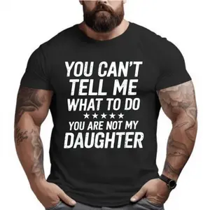 Funny Dad Design For Father Daddy Papa Men From Daughter T-Shirt Graphic Tees Streetwear