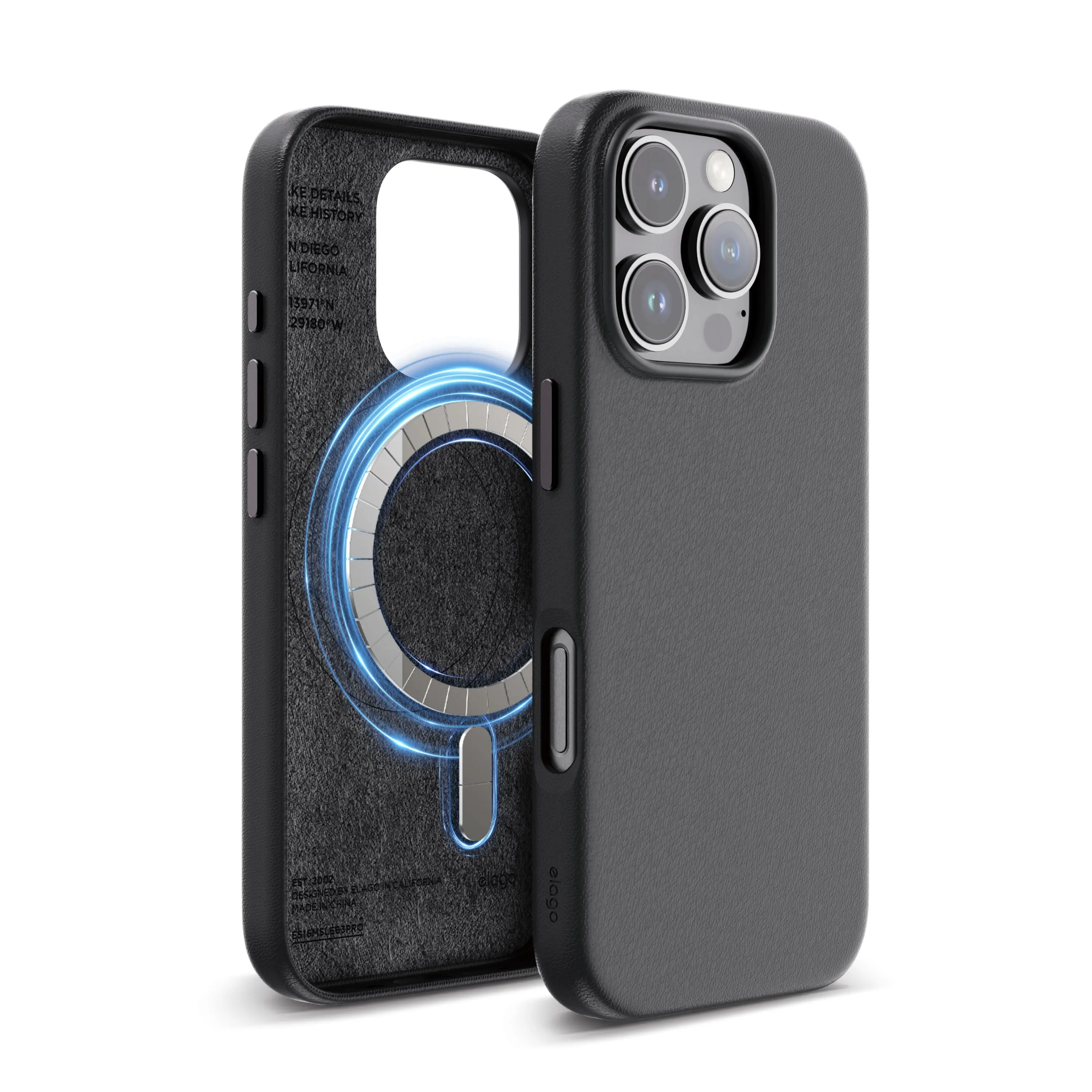 MagSafe Leather Case for iPhone 16 Pro [5 Colors]