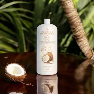 Coconut Mahogany Scented Mop Soap Luxury Floor Cleaner 32 oz