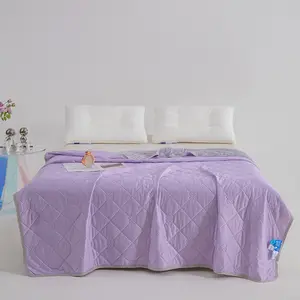 New Model Cool Feeling Silk Summer Cooling Quilt Air Conditioning Cotton Quilt Hotel Special Comfy Bedding Teenage Bedroom Accessories Cooling Blanket