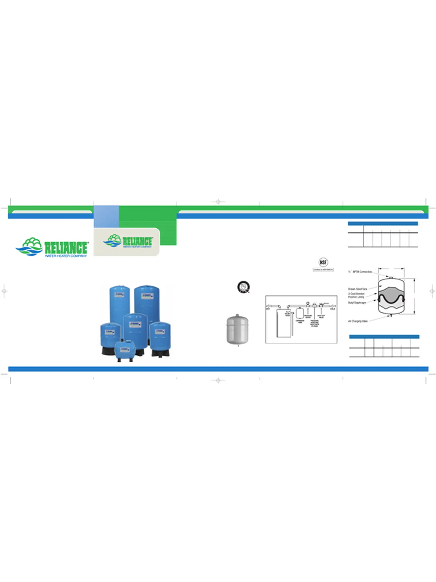 Reliance PMDI-5 4.5 Gallon In-Line Pump Tank