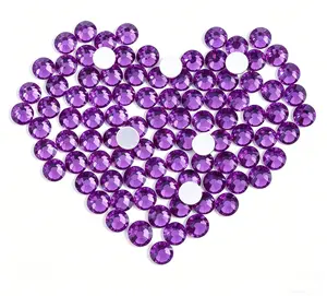 Tanzanite Rhinestones 1485 Pcs  3-6mm | High Quality Flatback Resin Rhinestones, Perfect Cutting for Crafts, Nail, Art DIY