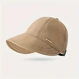 Summer Breathable Foldable Wide-brimmed Baseball Cap Women Sun Hat UV Protection