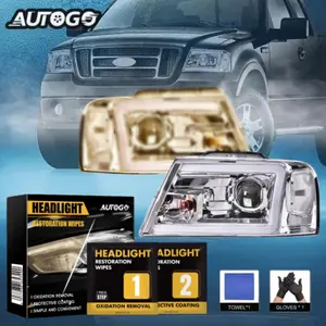 Glod Ride Automotive Headlamp Restoration Fluid Oxidized and YellowedAutomotive Headlamps Blurring Enhanced Crystallization Coating Refurbisher