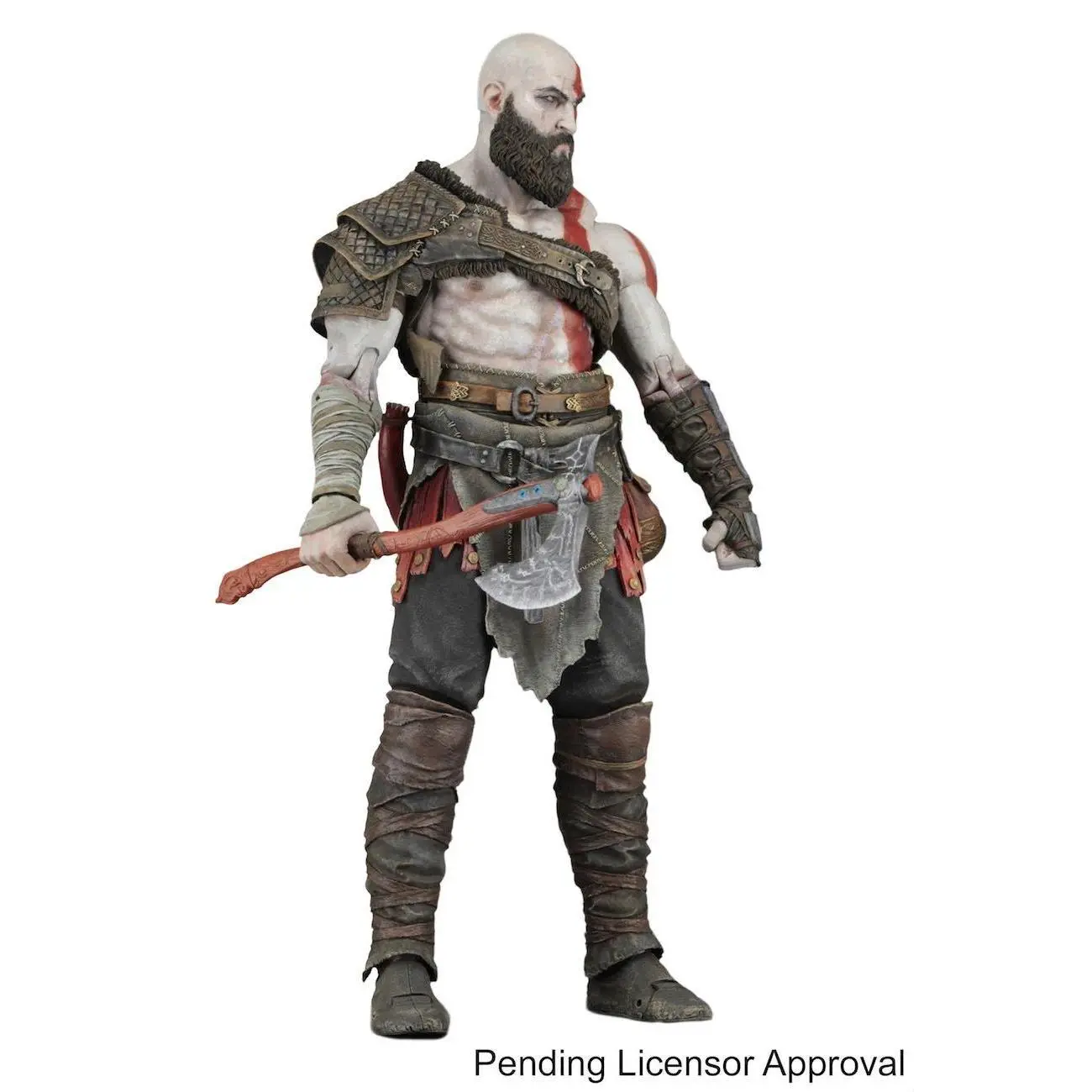 God of War 4 Kratos PVC Action Figure Collectible Model, 18cm PVC Figures for Collectors (Toys & Hobbies, Classic & Novelty Toys)