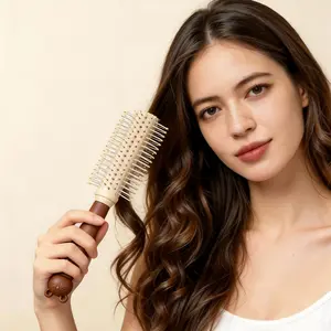 Curling Comb Set, Round Roller Brush, Cartoon Hairbrush, Styling Comb, Inner Curl Comb, Beauty Tool, Smooth Hair Comb, Women's Hair Care