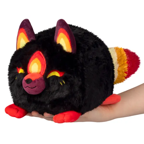 Mini Squishable Fire Kitsune Plush Toy