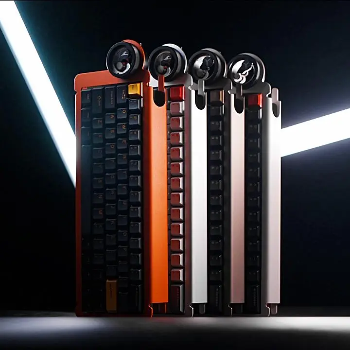 AM Ice Ring 63 RT HE Magnetic Gaming Keyboard – 0.125ms Latency, 0.01mm Precision, TTC KOM Hall Effect Switches, Wired All-Metal RGB Esports Keyboard