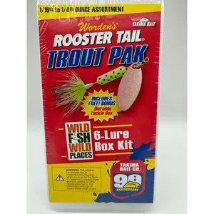Rooster Tail Pak  1/16 oz - 1/4 oz
